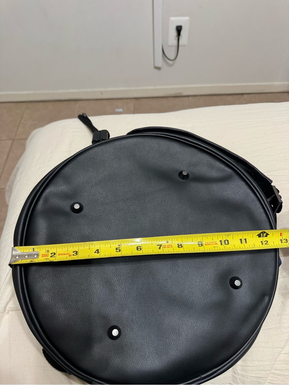 Versace Parfums Collection Blue Drawstring Backpack - Picture 6 of 9